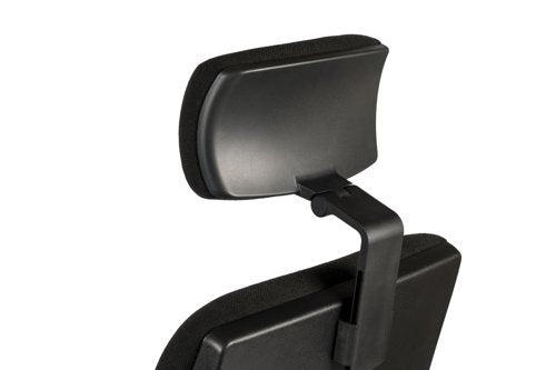 Teknik Ergo Plus Black Leather Look 24 Hour Chair Headrest Standard Black Nylon Base Rated up to 24 Stone Optional Arm Rests - image 5