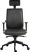 Teknik Ergo Plus Black Leather Look 24 Hour Chair With Headrest Black Ultra Pyramid Base Rated up to 24 stone Accepts Optional Arm Rests - image 2