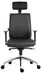 Teknik Ergo Plus Black Leather Look 24 Hour Chair Headrest Aluminium Pyramid Base Rated up to 24 Stone Optional Arm Rests - image 2