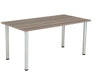 One Fraction Plus Rectangular Meeting Table 1680 Grey Oak