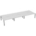 Cb 6 Person Bench With Cut Out 1200 X 800 White Black