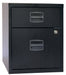 Bisley A4 Mobile Home 2 Drawer Filer Black