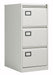 Bisley 3 Drawer Contract Steel Filing Cabinet Goose Grey