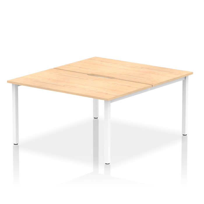 Evolve Plus B2B Bench Desk - 2 Person