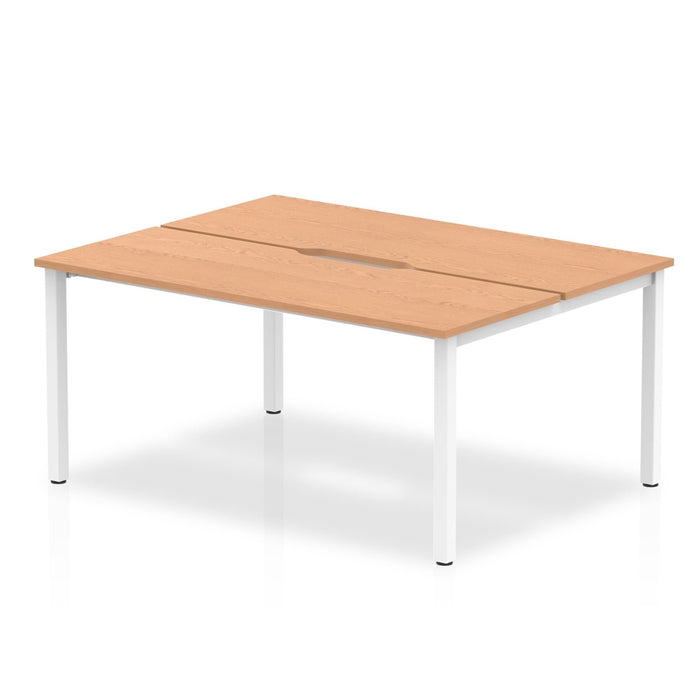 Evolve Plus B2B Bench Desk - 2 Person