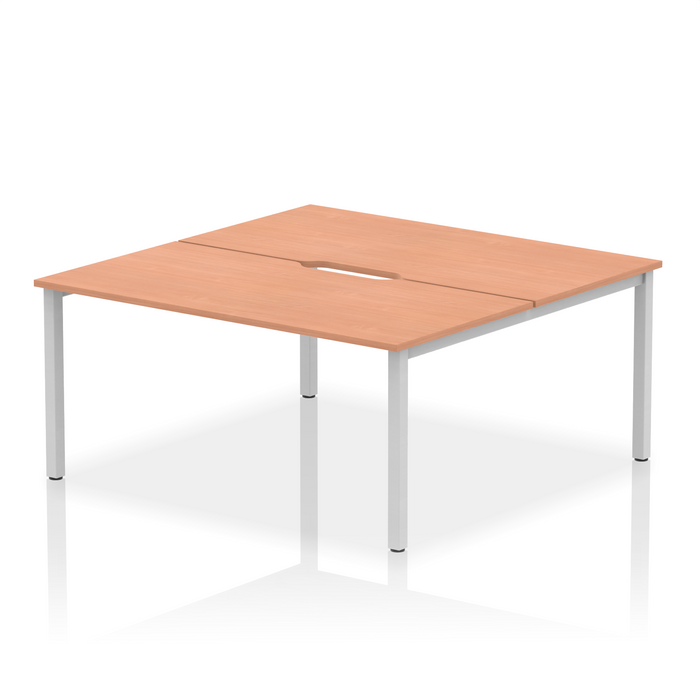 Evolve Plus B2B Bench Desk - 2 Person