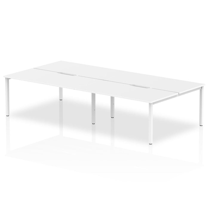 Evolve Plus B2B Bench Desk - 4 Person