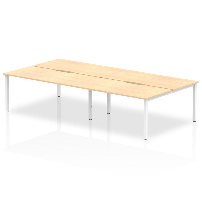 Evolve Plus B2B Bench Desk - 4 Person