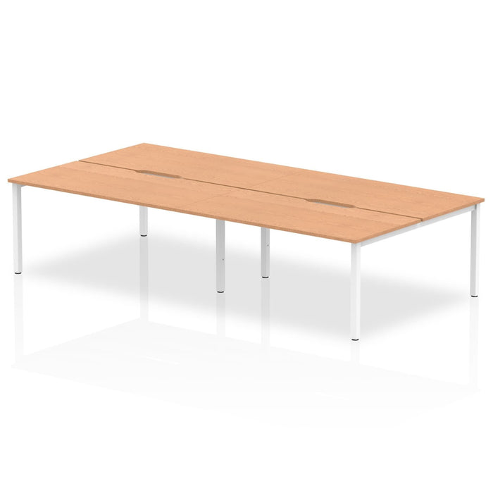 Evolve Plus B2B Bench Desk - 4 Person