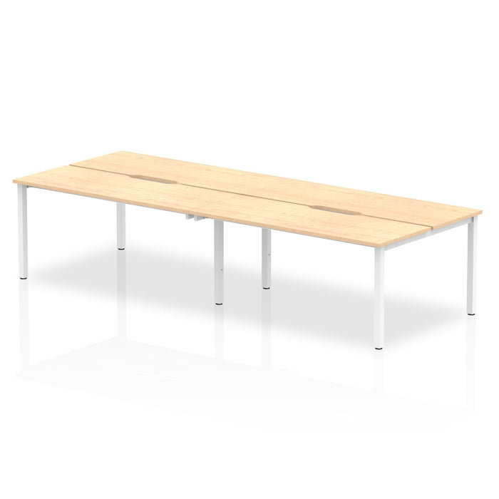 Evolve Plus B2B Bench Desk - 4 Person