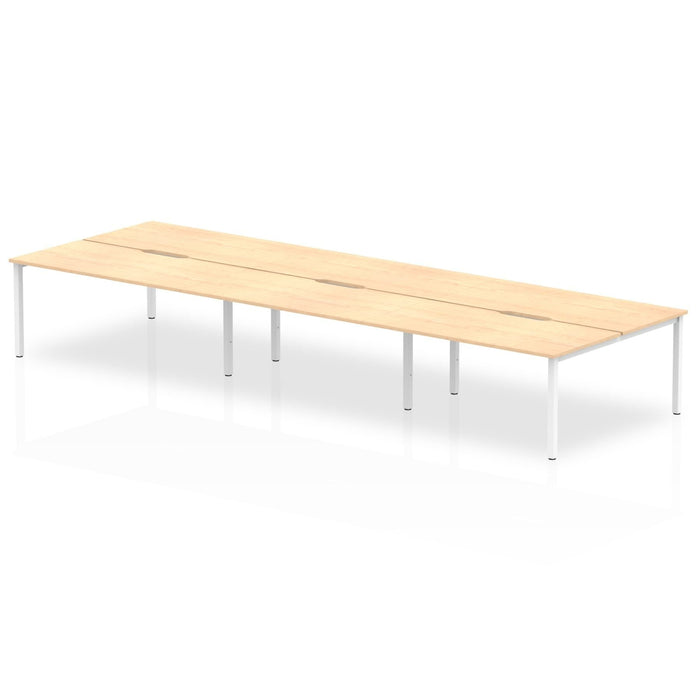 Evolve Plus B2B Bench Desk - 6 Person