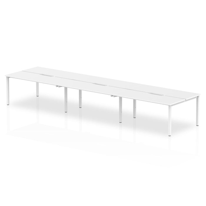 Evolve Plus B2B Bench Desk - 6 Person