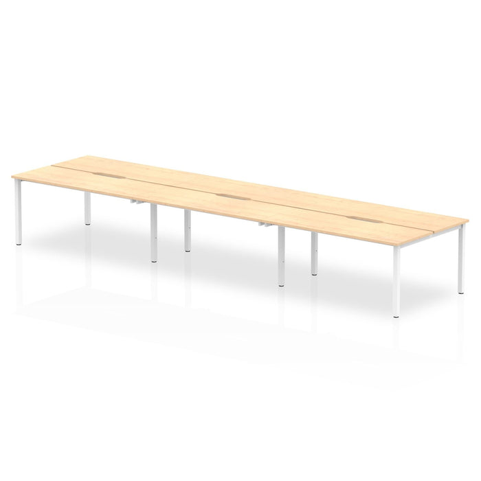 Evolve Plus B2B Bench Desk - 6 Person