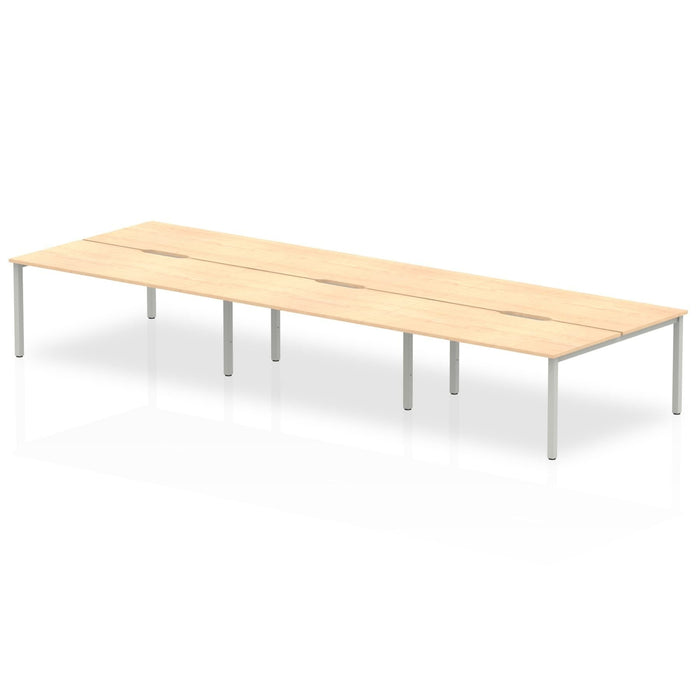 Evolve Plus B2B Bench Desk - 6 Person