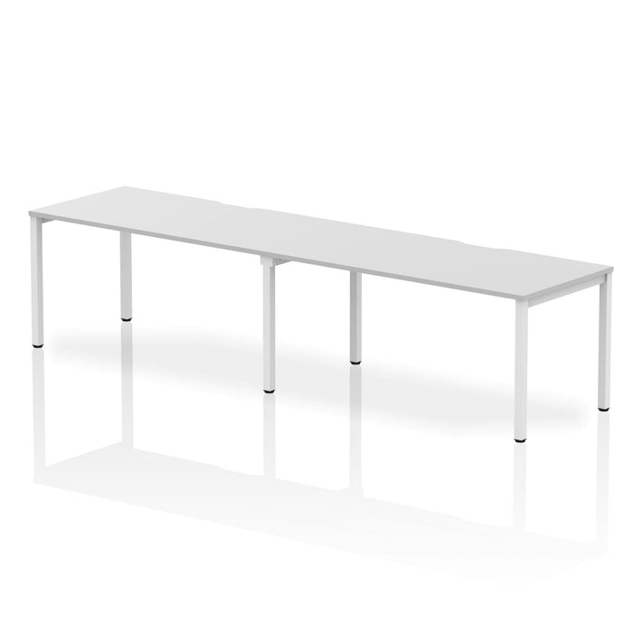 Evolve Plus Single Row Bench Desk - 2 Person