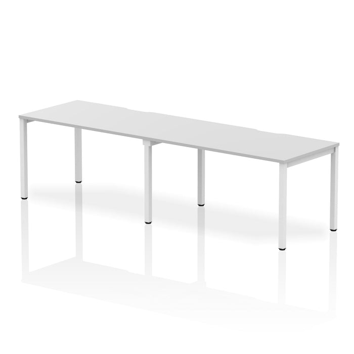 Evolve Plus Single Row Bench Desk - 2 Person