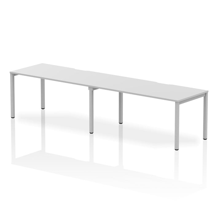 Evolve Plus Single Row Bench Desk - 2 Person