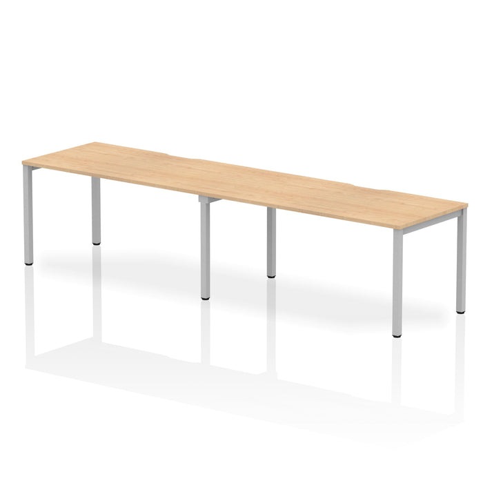 Evolve Plus Single Row Bench Desk - 2 Person