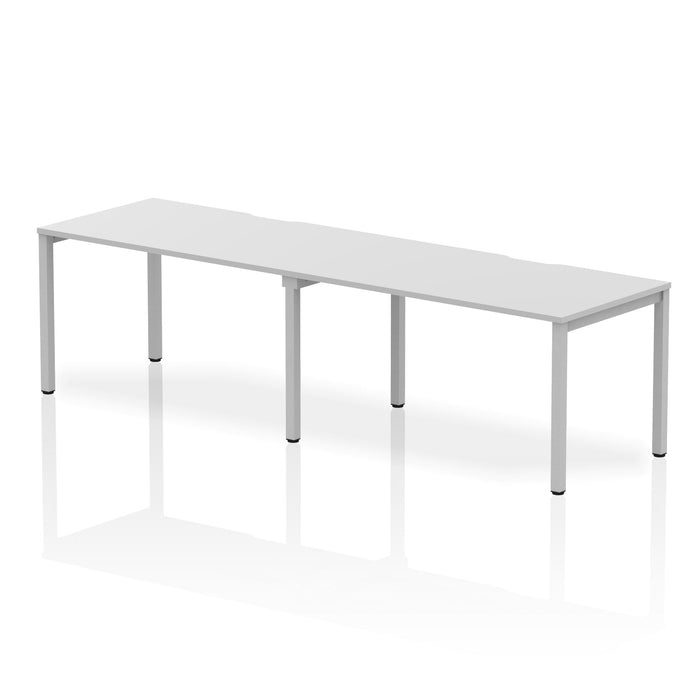 Evolve Plus Single Row Bench Desk - 2 Person