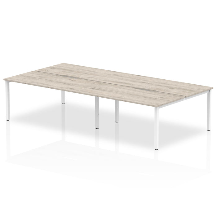 Evolve Plus B2B Bench Desk - 4 Person