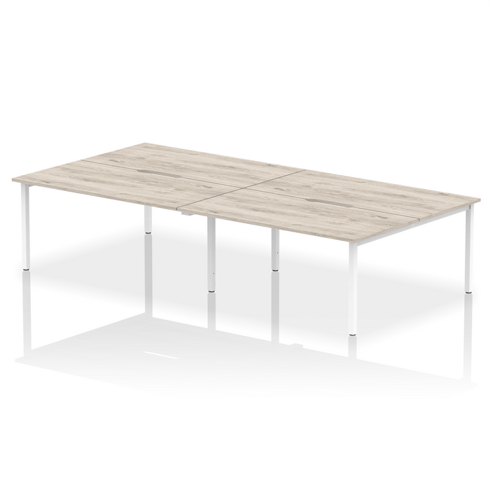 Evolve Plus B2B Bench Desk - 4 Person