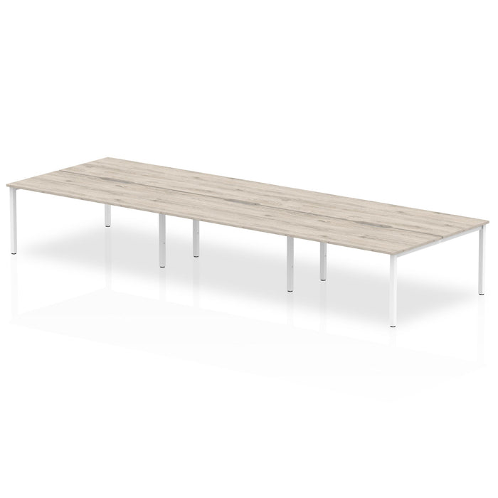 Evolve Plus B2B Bench Desk - 6 Person