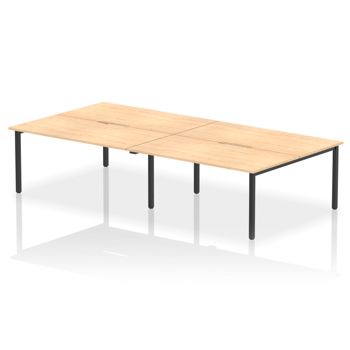 Evolve Plus B2B Bench Desk - 4 Person