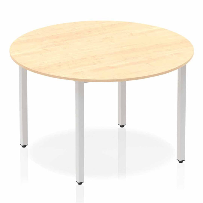 Impulse Circle Table With Box Frame Leg