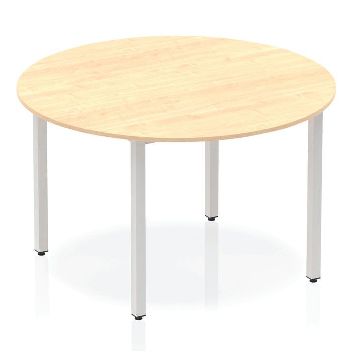 EE - Impulse Round Table With Box Frame Leg