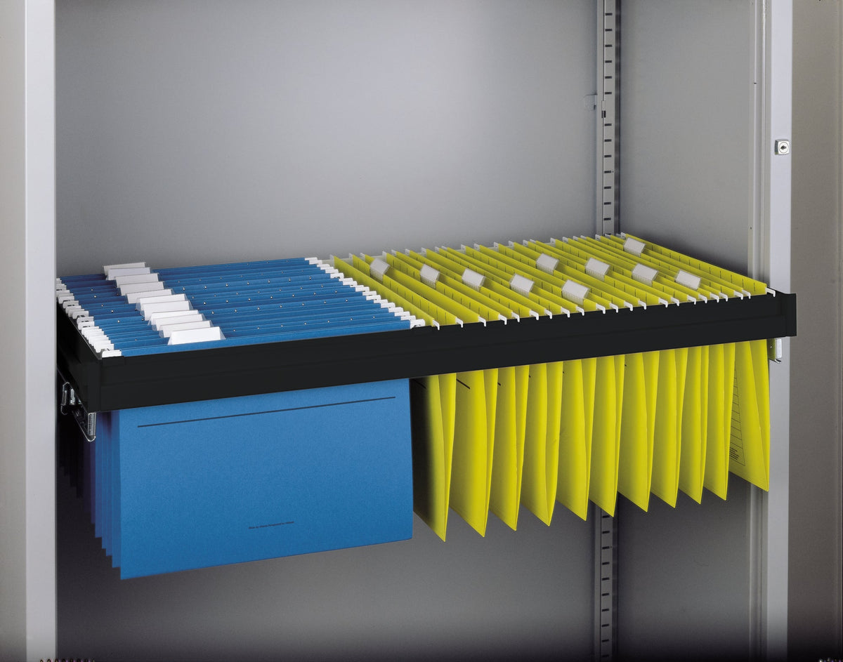Qube by Bisley Roll Out Suspended Filing Frame — UK Office Furniture