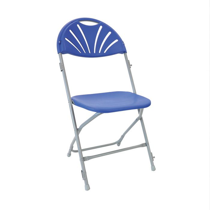 40 Zlite® Fan Back Folding Chairs With Trolley