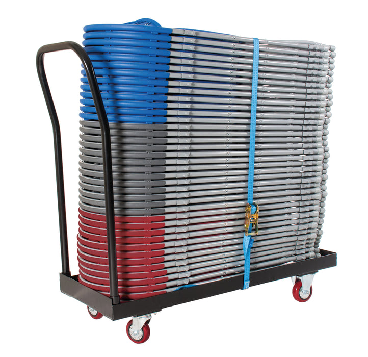 Zlite® Flatbed chair storage trolley - 40 capacity