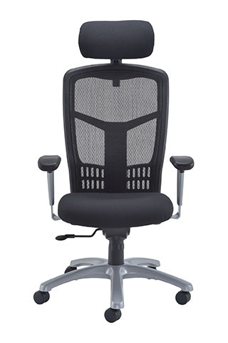 Fonz Black Mesh Chair