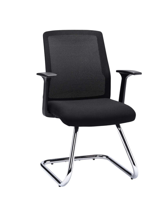 Denali Visitor Black Mesh Chair