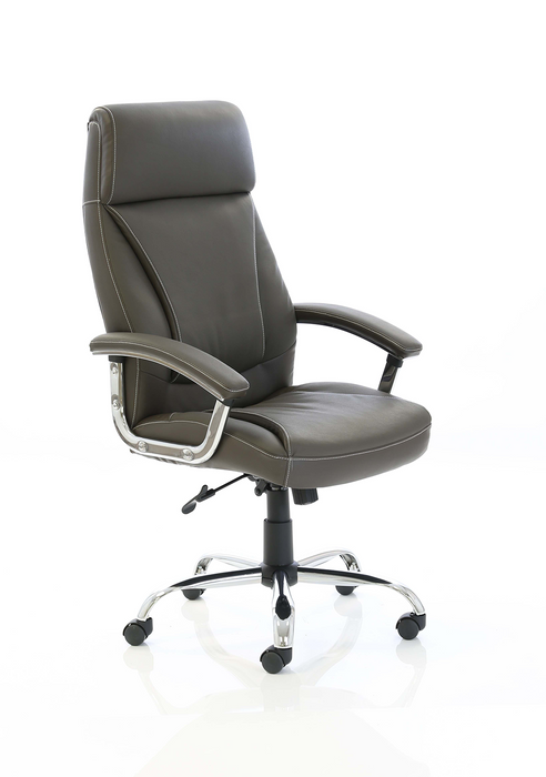 Penza High Back Executive Leather Office Chair with Arms