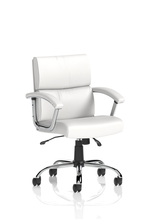 EE - Desire Medium Back Leather Executive Office Chair with Arms