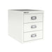 Bisley 12 Series Multidrawer Storage Unit | 3 Drawer | Traffic White