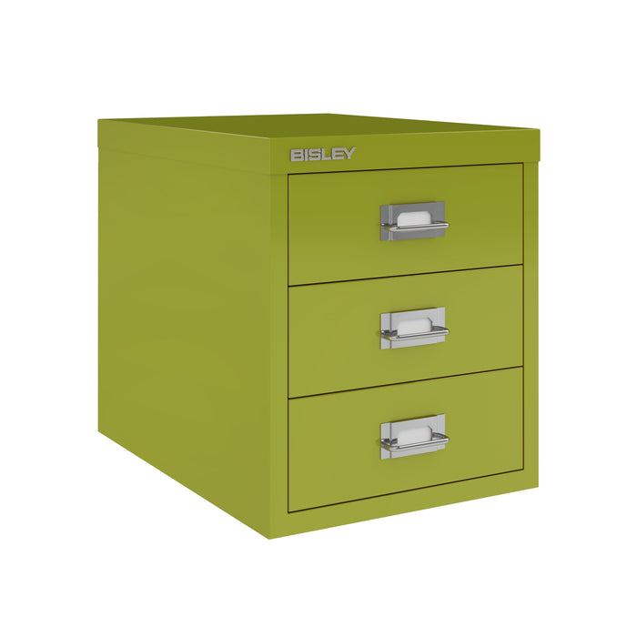 Bisley 12 Series Multidrawer Storage Unit | 3 Drawer | Green