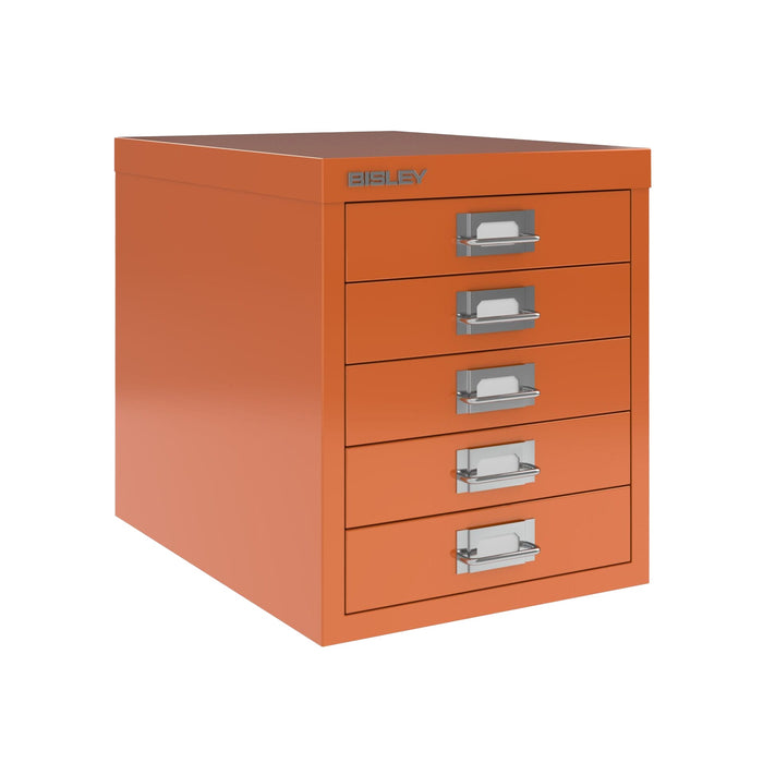 Bisley 12 Series Multidrawer Storage Unit | 5 Drawer | Orange