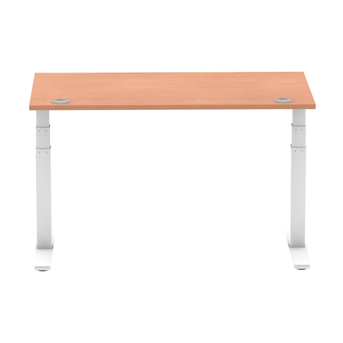 Air Height Adjustable Desk With Cable Ports