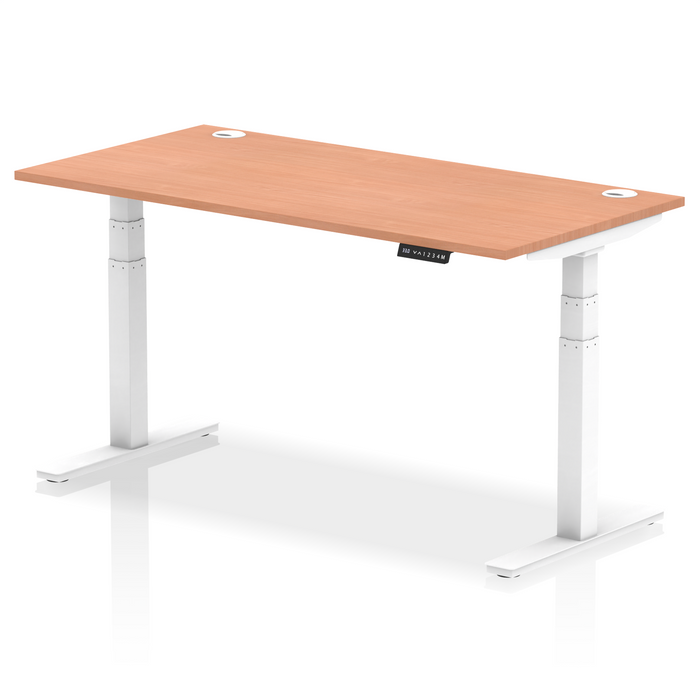 OE - Air Height Adjustable Desk With Cable Ports