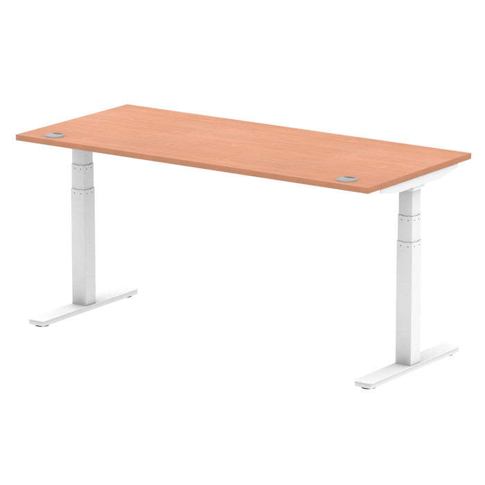 Air Height Adjustable Desk With Cable Ports