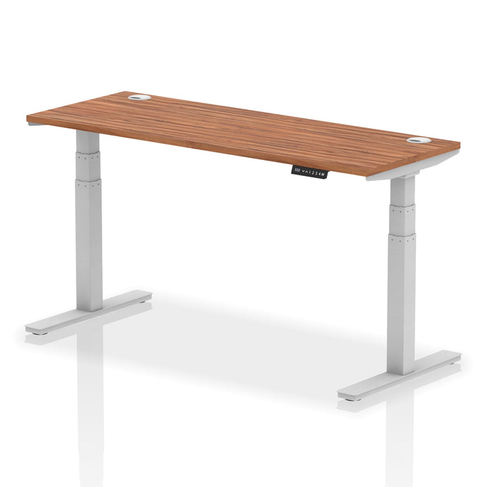 OE - Air Height Adjustable Slimline Desk With Cable Ports