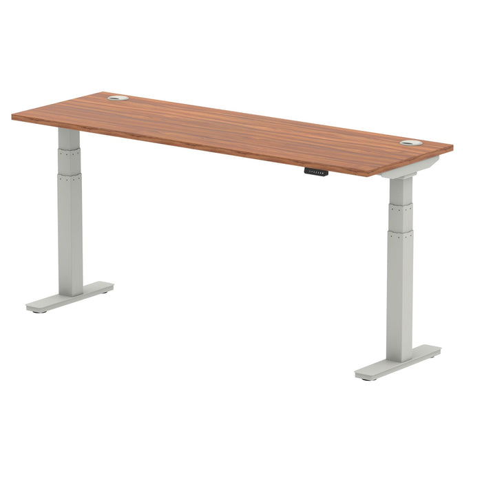 Air Height Adjustable Slimline Desk With Cable Ports