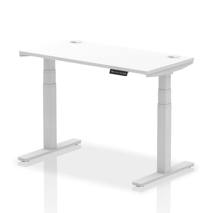 OE - Air Height Adjustable Slimline Desk With Cable Ports