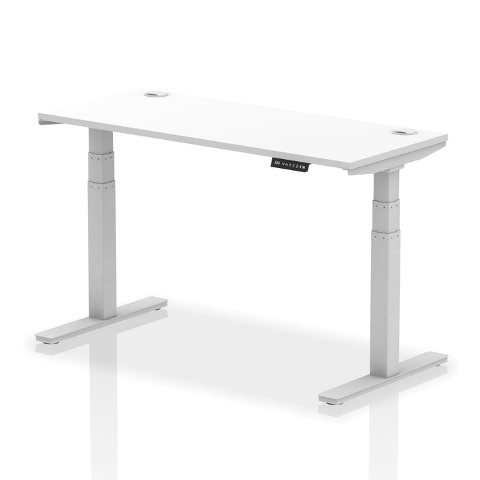 OE - Air Height Adjustable Slimline Desk With Cable Ports
