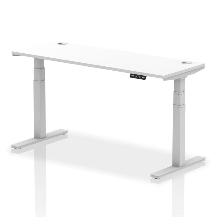 OE - Air Height Adjustable Slimline Desk With Cable Ports