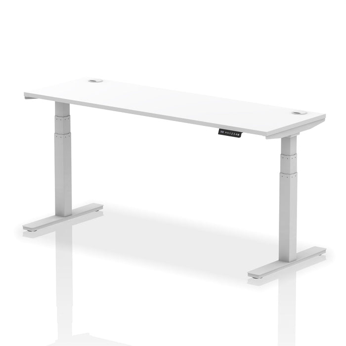 OE - Air Height Adjustable Slimline Desk With Cable Ports