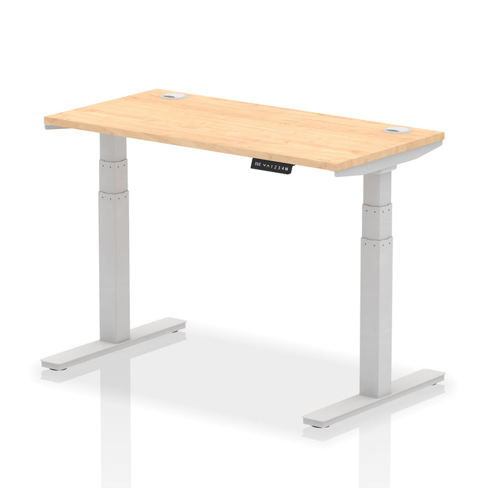 OE - Air Height Adjustable Slimline Desk With Cable Ports
