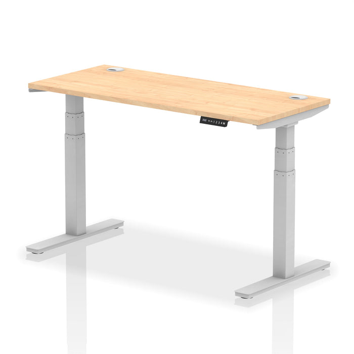 OE - Air Height Adjustable Slimline Desk With Cable Ports